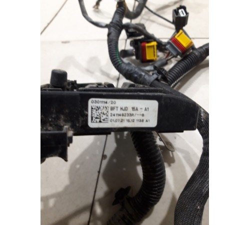 Электропроводка моторного отсека