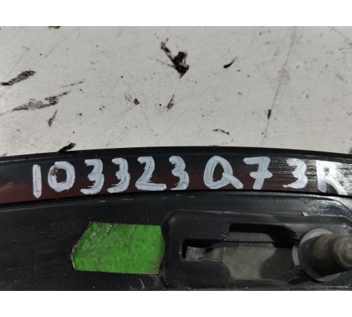 Молдинг крыла задний правый