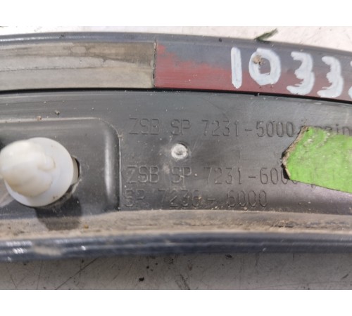 Молдинг крыла задний правый