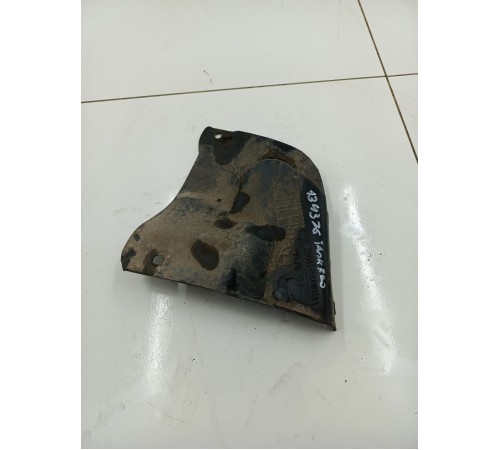 Защита заднего бампера левая