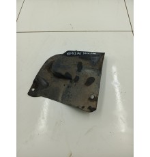 Защита заднего бампера левая