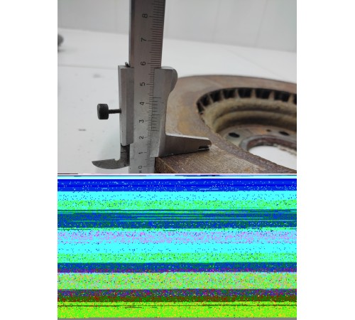 Диск тормозной передний правый