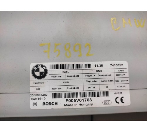 Блок багажной двери