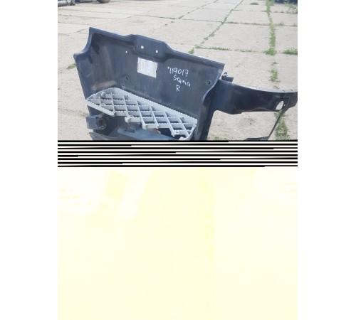 Кронштейн крепление высокого бампера правый