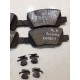 Колодки тормозные задние комплект