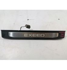 Накладка порога задняя правая