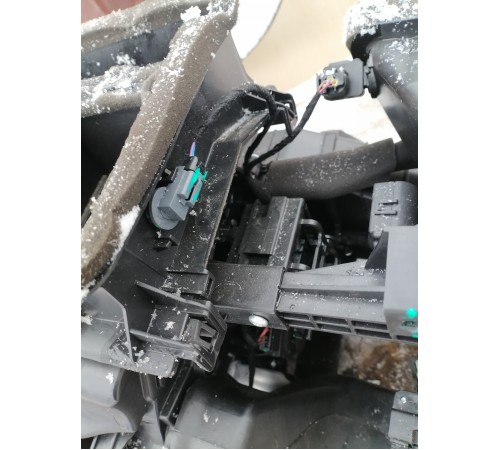 Корпус отопителя печки в сборе