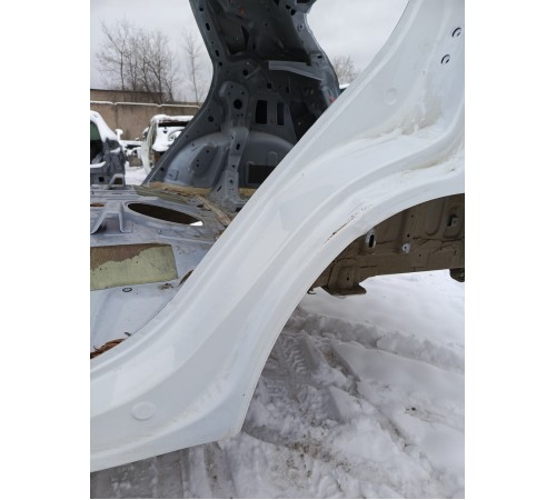 Порог со стойкой задний левый