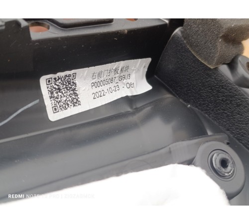 Обшивка двери передняя правая