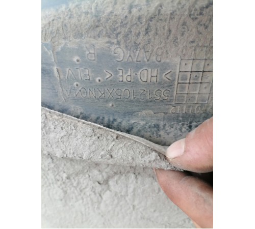 Подкрылок задний правый, локер