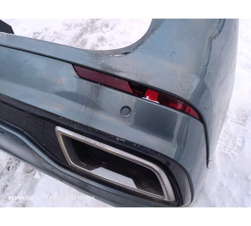 Бампер задний в сборе