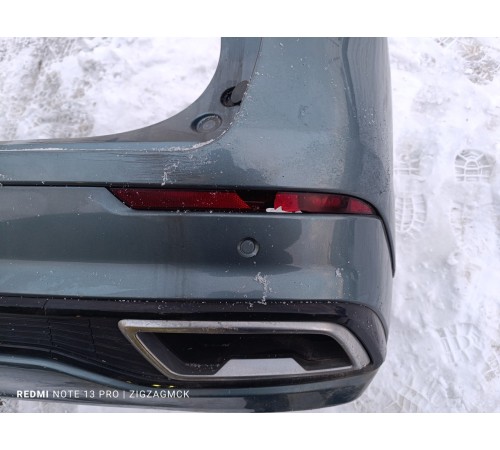 Бампер задний в сборе