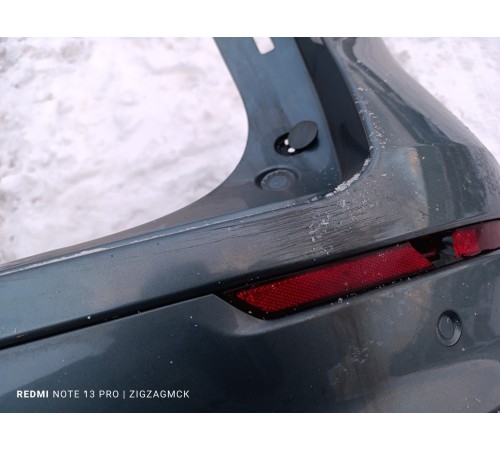 Бампер задний в сборе