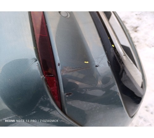 Бампер задний в сборе