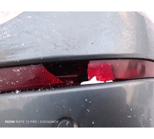 Бампер задний в сборе