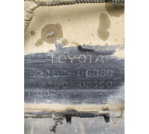 Задний бампер в сборе