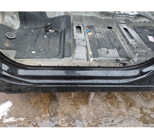 Порог со стойкой левый