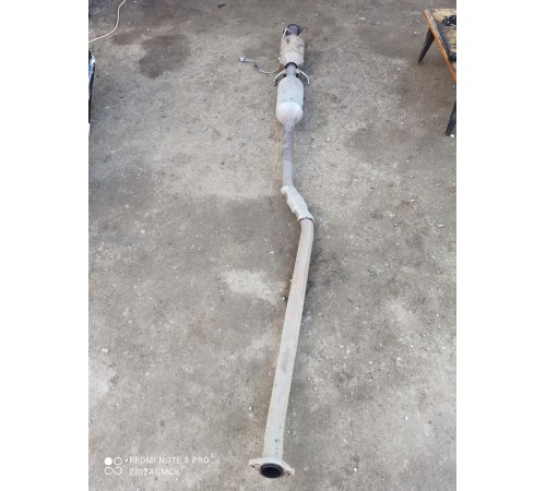 Глушитель часть средняя часть,резонатор с катализатором