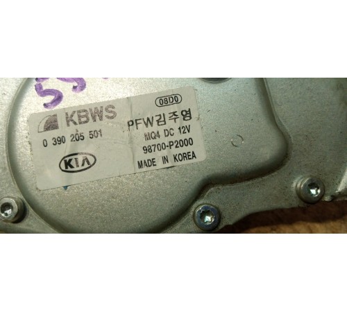 Моторчик дворника задний