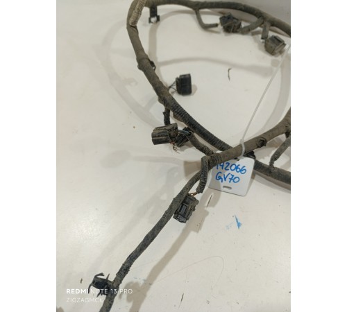 Проводка заднего бампера