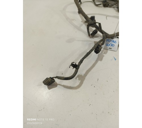 Проводка заднего бампера