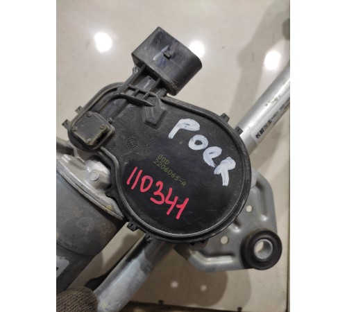 Трапеция стеклоочистителей в сборе с моторчиком