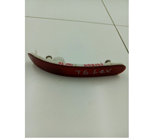 Светоотражатель катафот заднего бампера левый