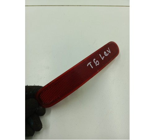 Светоотражатель катафот заднего бампера левый