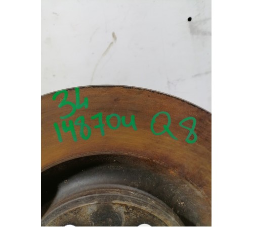 Диск тормозной задний