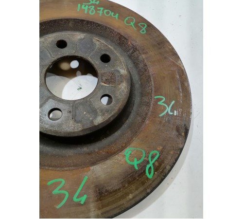 Диск тормозной задний