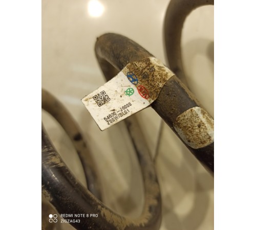 Пружина подвески(передняя правая)