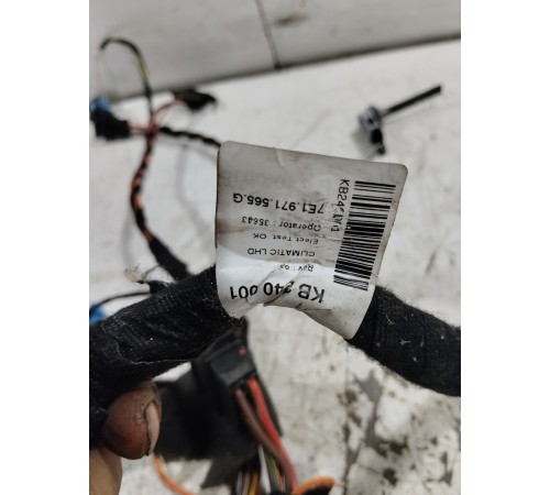 Электропроводка отопителя печки