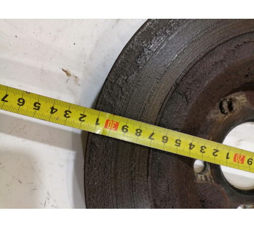 Диск тормозной задний