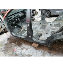 Порог со стойкой левый