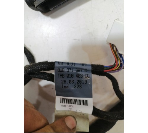 Электропроводка двери задняя правая