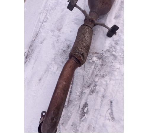 Приемная труба с катализатором