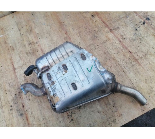 Банка глушителя левая