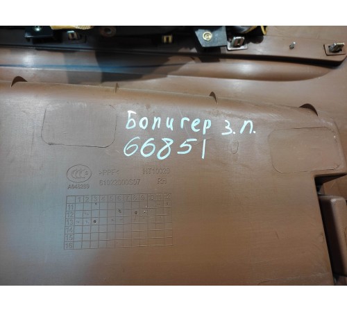 Обшивка двери (передняя, правая)