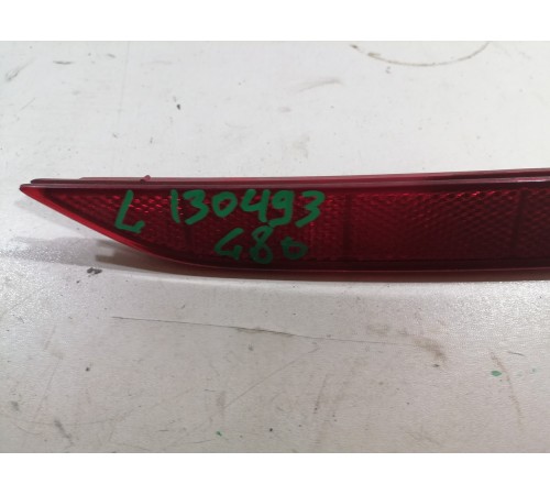 Катафот светоотражатель заднего бампера левый