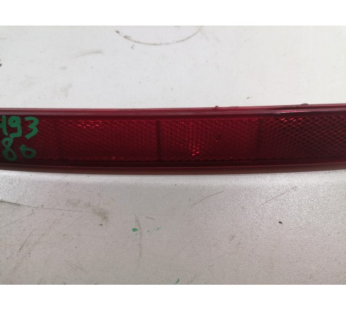 Катафот светоотражатель заднего бампера левый