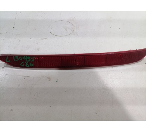 Катафот светоотражатель заднего бампера левый