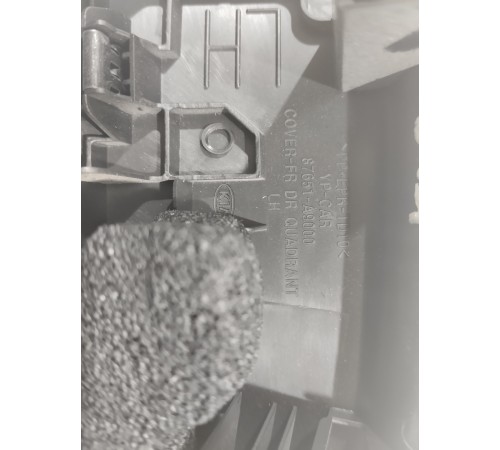 Накладка (угол) двери передняя левая