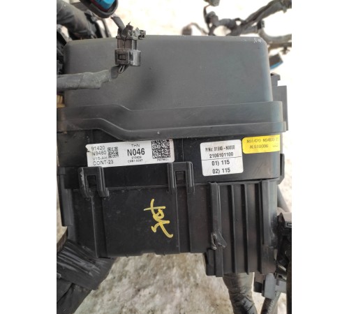 Электропроводка подкапотная