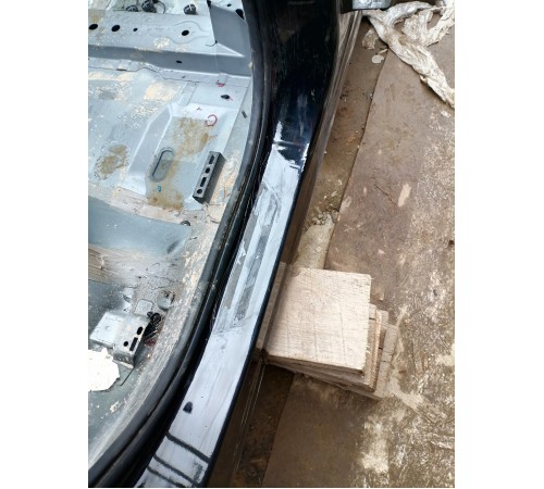 Порог со стойкой правый