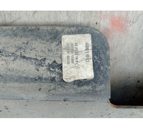 Защита днища кузова металлическая