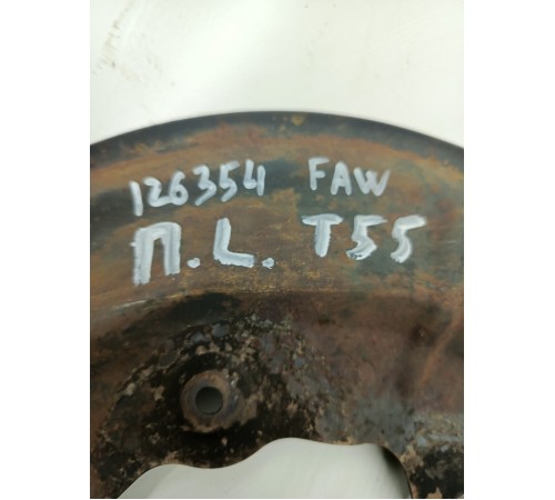 Кожух пыльник тормозного диска передний левый