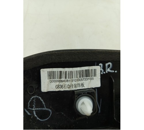 Накладка (молдинг) задняя правая