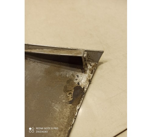 Накладка заднего бампера (нижняя)