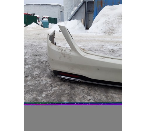 Задний бампер в сборе