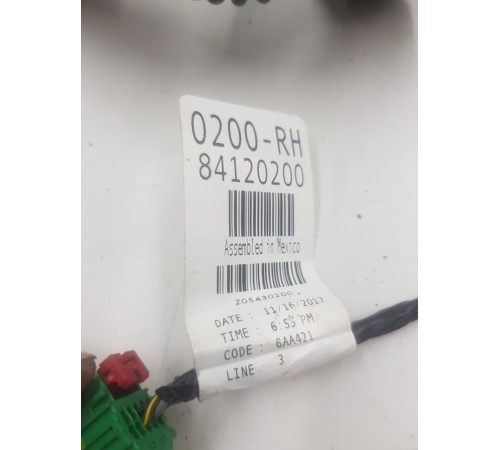 Электропроводка двери передняя правая